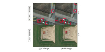 object detection result of small cars